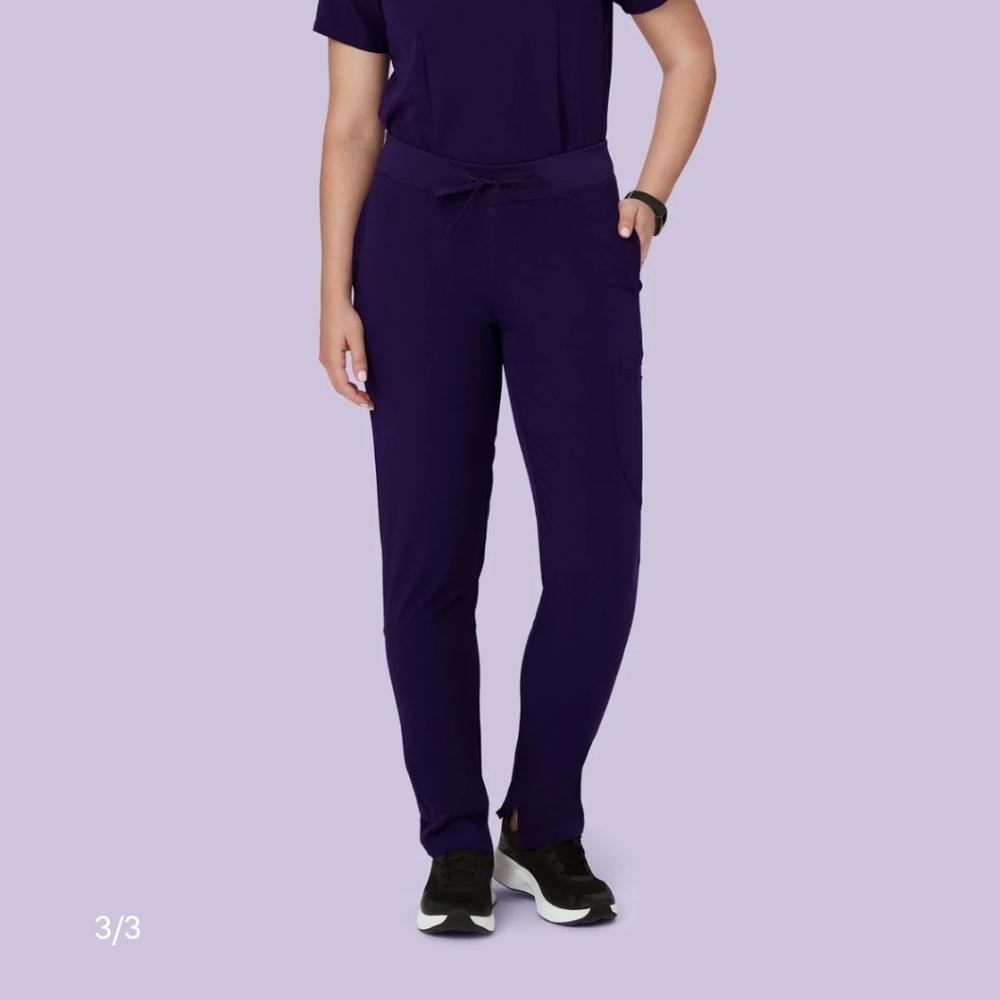 Women's Purple Scrub Pants